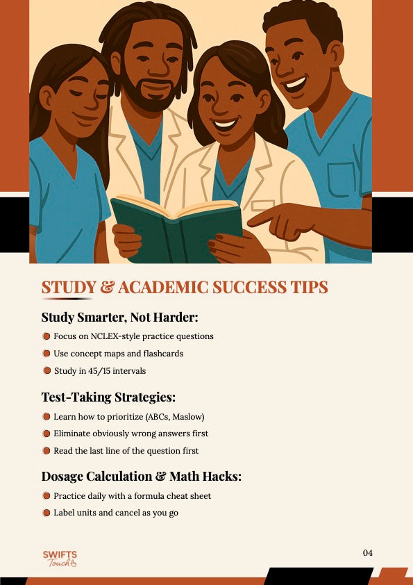 NCLEX STUDY NOTES + Free Nursing School Survival Guide RN & PN (Digital Download)