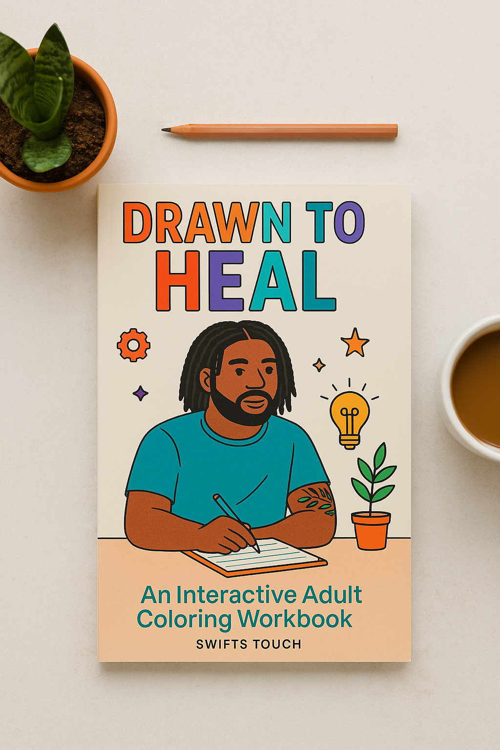 Drawn to Heal: Interactive Adult Coloring Workbook (Digital Download)